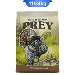 غذای خشک سگ بالغ طعم بوقلمون مدل پری تیست آف د وایلد (Prey Teste of the Wild) وزن 11.34 کیلوگرم