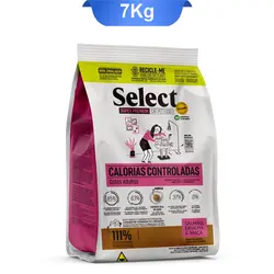 غذای خشک گربه بالغ طعم سالمون + سیب مدل سلکت سوپر پریمیوم مونلو (Select) وزن 7 کیلوگرم