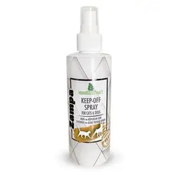 اسپری دورکننده اشیا برای سگ و گربه حاوی گیاه مورینگا برند زامپا 200 میل ( Zampa Keep Off )