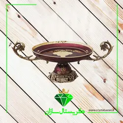 شیرینی خوری کریستال کد K1312 کریستال سازان