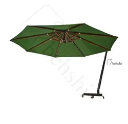 چتر پایه کنار قطر 3 متر تایتان