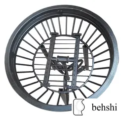 آتشدان فرفورژه گرد