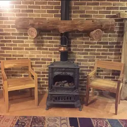 بخاری چدنی گازی 303