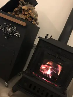 بخاری چدنی گازی 303