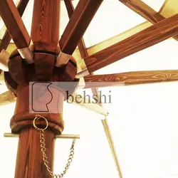 چتر پایه چوبی قطر 4
