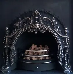 شومینه چدنی روکوکو