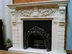 شومینه چدنی روکوکو