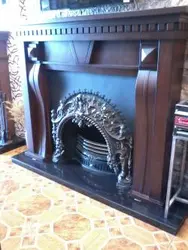 شومینه چدنی روکوکو