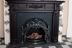 شومینه چدنی روکوکو