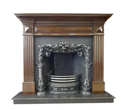 شومینه چدنی کلاسیک