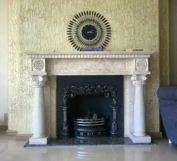 شومینه چدنی کلاسیک