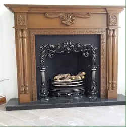 شومینه چدنی کلاسیک