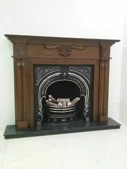 شومینه چدنی ویلیام گلدار