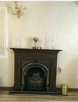 شومینه چدنی ویلیام گلدار