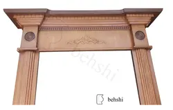 قاب چوبی شومینه ماریان