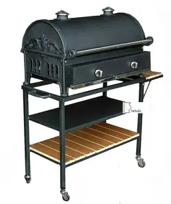 کباب پز گازی 80 بغل چدنی