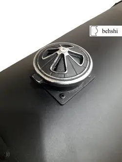 کباب پز گازی 80 بغل چدنی