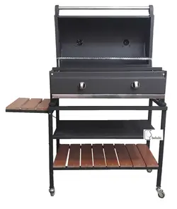 کباب پز گازی 80 بغل چدنی
