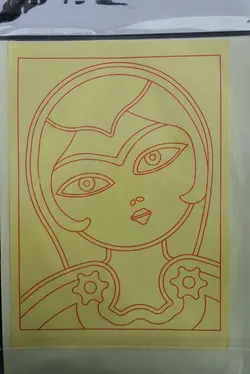 هنر ماسه پانزده رنگ فرشته مهربان