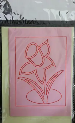 هنر ماسه شش رنگ گل