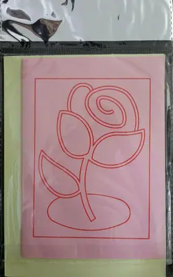 هنر ماسه شش رنگ گل