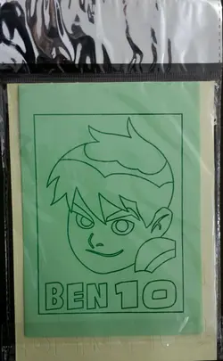 هنر ماسه شش رنگ طرح بن تن