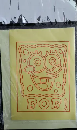 هنر ماسه شش رنگ باب اسفنجی