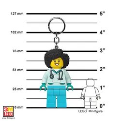 لگو جاکلیدی نوری خانوم دکتر Dr. Flieber Keyring