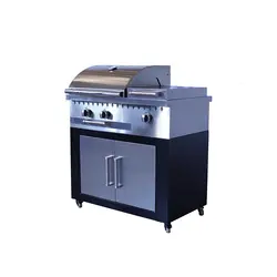 باربیکیو 92 سانت شعله دار بالا استیل کابین استیل ترموود مدل BSW92