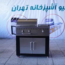 باربیکیو 92 سانت شعله دار بالا استیل کابین استیل ترموود مدل BSW92