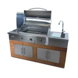 باربیکیو سفارشی آیلند با طول 180 و عرض 60