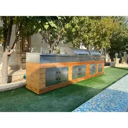 باربیکیو آیلند فول آپشن گازی ذغالی