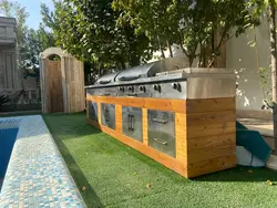 باربیکیو آیلند فول آپشن گازی ذغالی