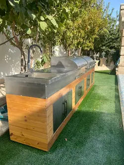 باربیکیو آیلند فول آپشن گازی ذغالی