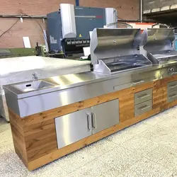 باربیکیو آیلند فول آپشن گازی ذغالی