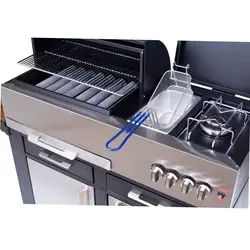 کباب پز باربیکیو گازی چند کاره استیل مدل BSRC-110