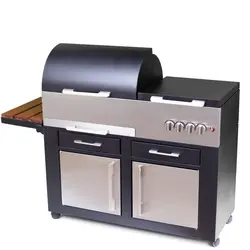 کباب پز باربیکیو گازی چند کاره استیل مدل BSRC-110