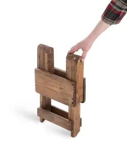 چهارپایه چوبی تاشو 103