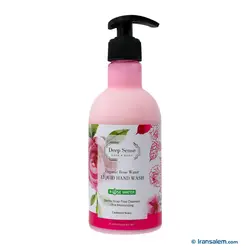 مایع دستشویی کرمی گلاب دیپ سنس