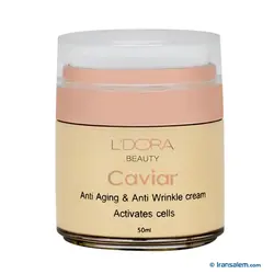 کرم ضد چروک خاویار لدورا کر 50 میلی لیتر