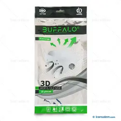 ماسک سه بعدی پنج لایه بوفالو KF94 سلفونی ( 5 و 10 عددی )