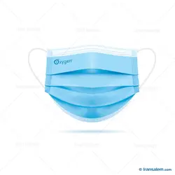 ماسک پزشکی سه لایه اکسیژن پلاس ( 50 عدد )