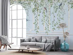 پوستر دیواری گچبری پرنده برگ M12013810