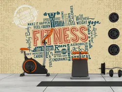 پوستر دیواری فیتنس بدنسازی M12018500