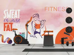 پوستر دیواری باشگاه بدنسازی زنانه M12018610