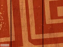 پوستر دیواری بدنسازی طرح چوب M12019200