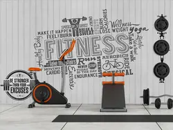 پوستر دیواری باشگاه بدنسازی فیتنس M12019210
