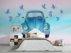 پوستر دیواری ماشین آبرنگی هنری M12019800