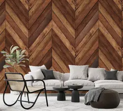 کاغذ دیواری طرح چوب هندسی M10052100