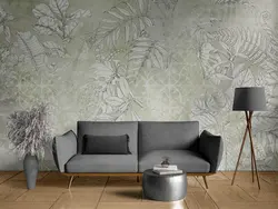 کاغذ دیواری منزل طرح برگ M12213800